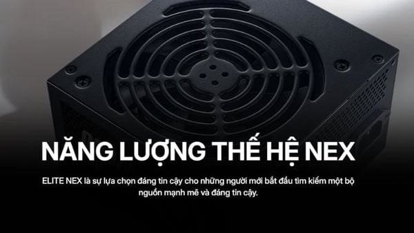 Nguồn máy tính CoolerMaster Elite NEX PN600 230V là nguồn thế hệ mới