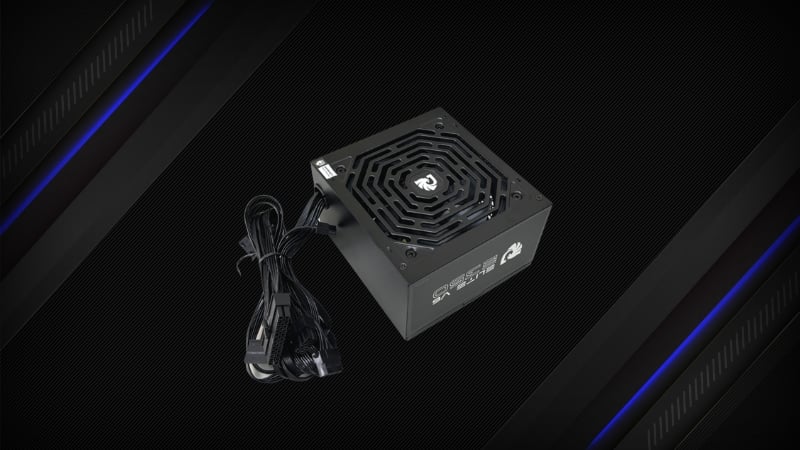 Nguồn máy tính Jetek Elite V6 350W E350 có cáp kết nối linh hoạt tiện lợi