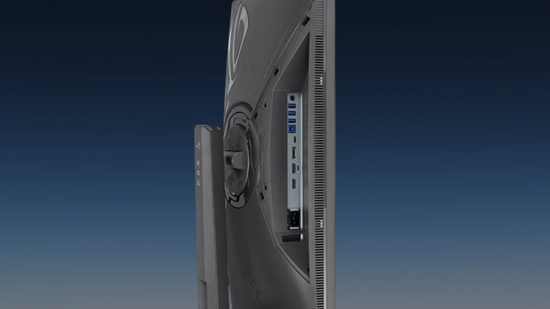 Màn hình ASUS ROG Strix XG27JCG có hệ thống cổng kết nối đa dạng