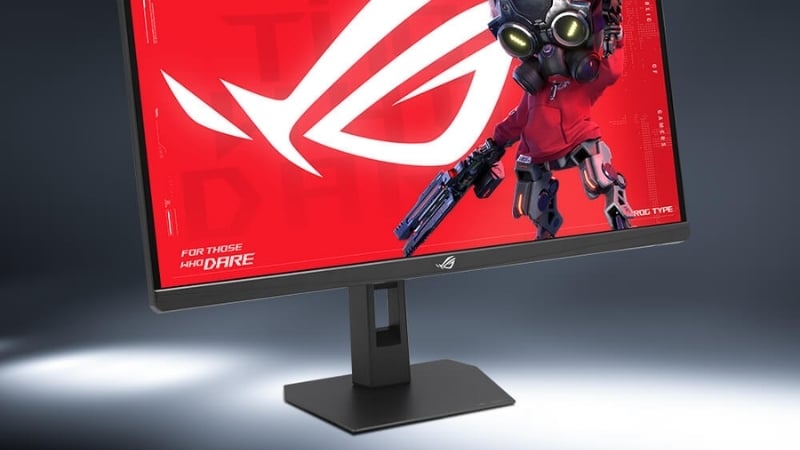 Màn hình ASUS ROG Strix XG27JCG có thiết kế ROG Strix cao cấp