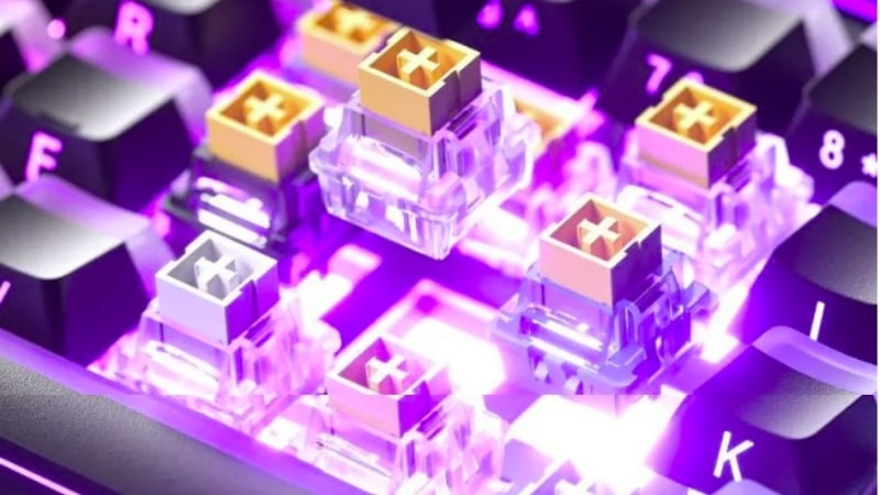 Bàn phím AULA HERO68HE có dây HERO6806 có switch từ tính Black King / Meteor