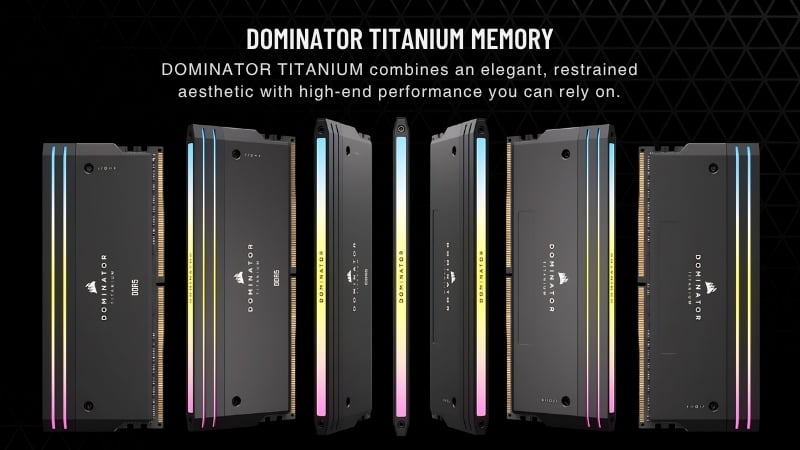 RAM Corsair Dominator Titanium Black 64GB có khả năng tương thích với nhiều nền tảng Intel