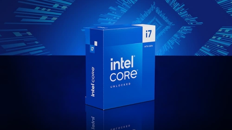Bộ vi xử lý Intel Core i7 14700K có Socket LGA1700 hỗ trợ DDR4/DDR5
