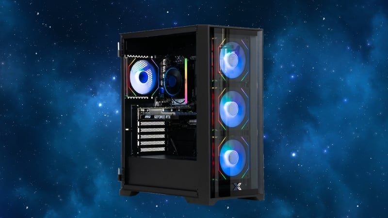 PC GVN AMD R5-5600X/ VGA RTX 3050 có RAM TeamGroup DDR4 3200MHz tiện lợi