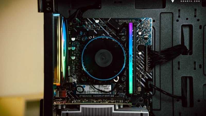 PC GVN AMD R5-5600X/ VGA RTX 5060 có RAM TeamGroup DDR4 3200MHz tiện lợi