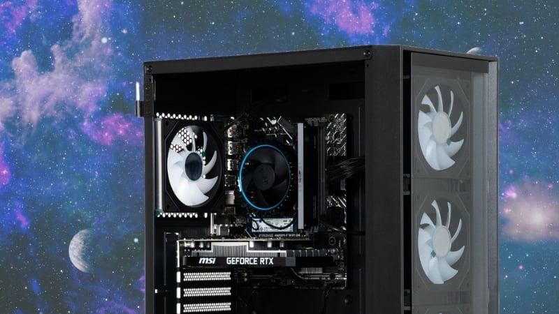 PC GVN AMD R5-5600X/ VGA RTX 5060 có SSD Gigabyte NVMe 256GB đáng tin cậy