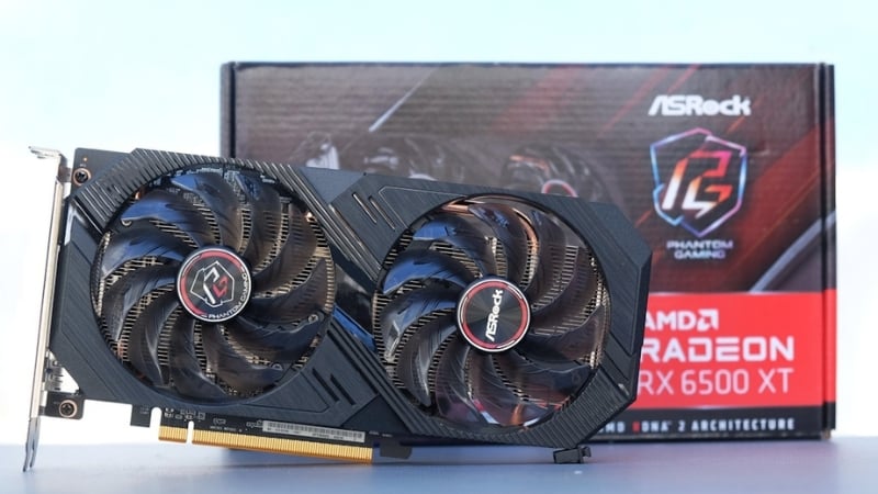 PC GVN AMD R5-5600X/ VGA RX 6500 XT có VGA RX 6500 XT gaming 1080p tiết kiệm