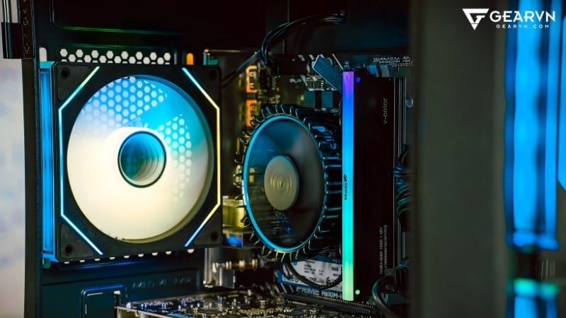 PC GVN AMD R5-5600X/ VGA RX 9060 XT 8GB có CPU Ryzen 5 5600X