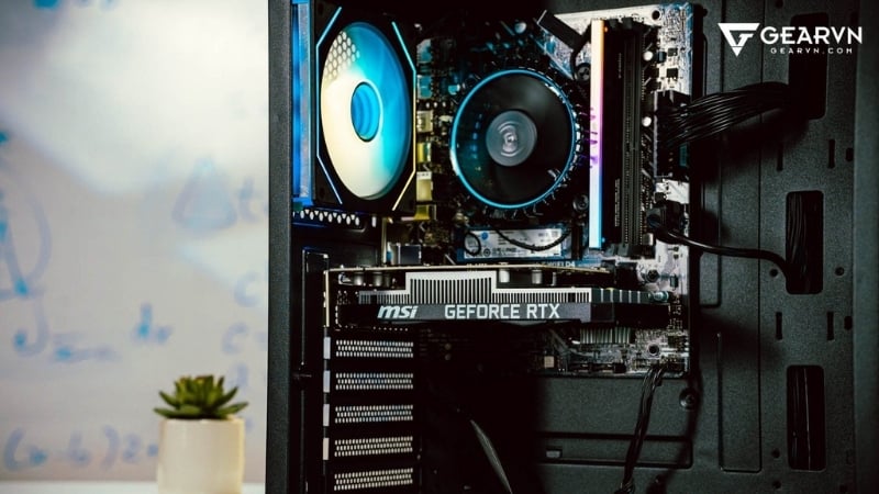 PC GVN Intel i5-12400F/VGA ARC B580 có Intel Arc B580 12GB tạo khác biệt