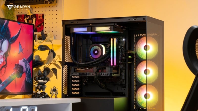 PC GVN có RAM DDR5 Kingmax Horizon 16GB