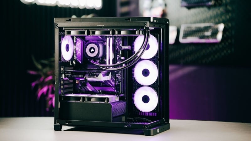 PC GVN Intel Ultra 9/VGA RTX 5090 có CPU Intel Core Ultra 9 285K hiệu năng cao