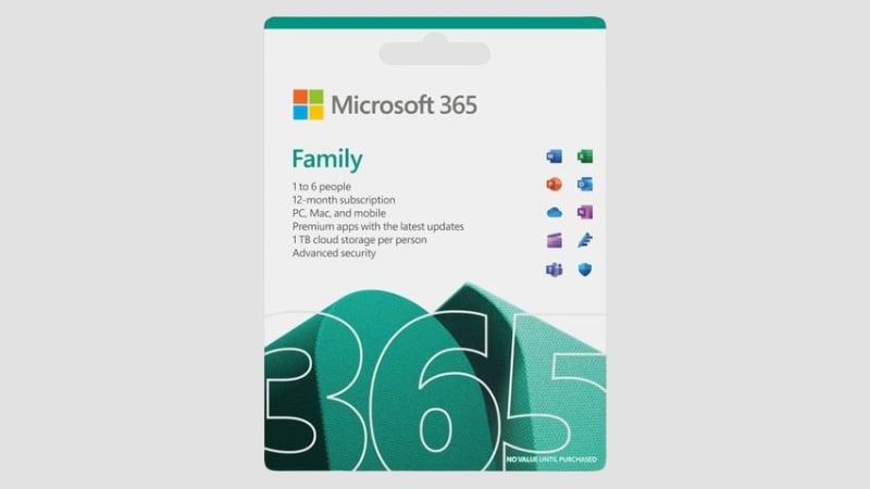 Phần mềm Microsoft 365 Family EP2-36890