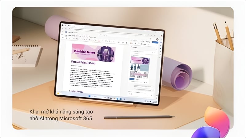 Phần mềm Microsoft 365 Family EP2-36890 cộng tác thông minh cùng AI