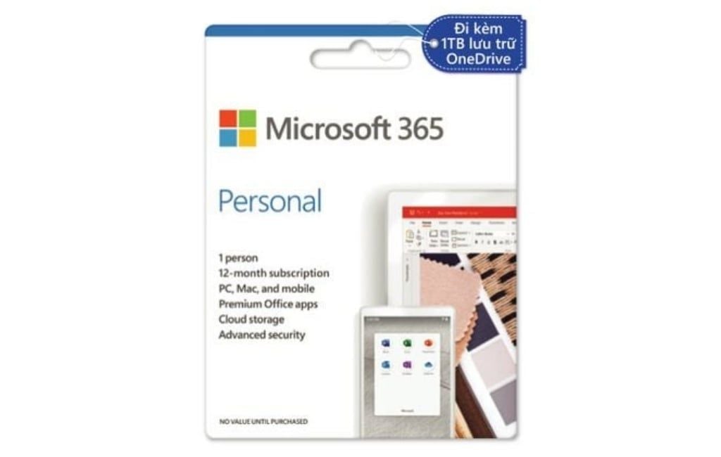 GEARVN - Phần mềm Microsoft 365 Personal EP2-32313