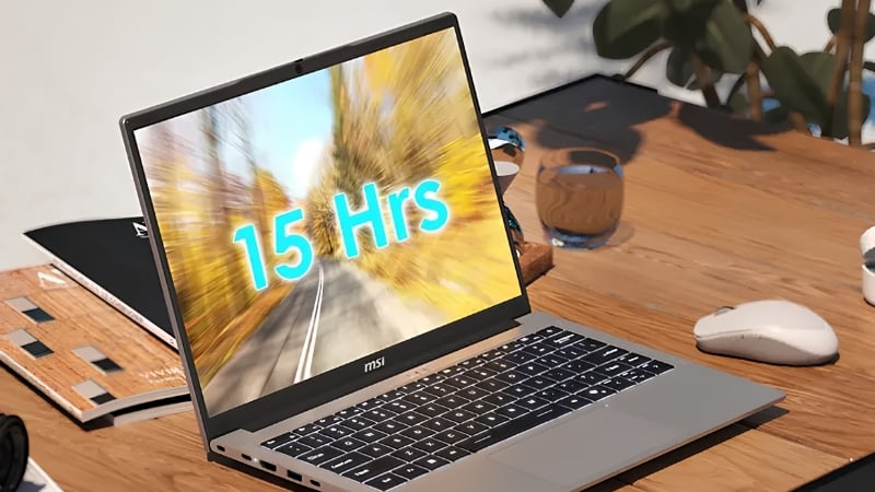 Laptop MSI Modern 14 H1M-014VN có SSD PCIe Gen4 cho tốc độ truy xuất nhanh
