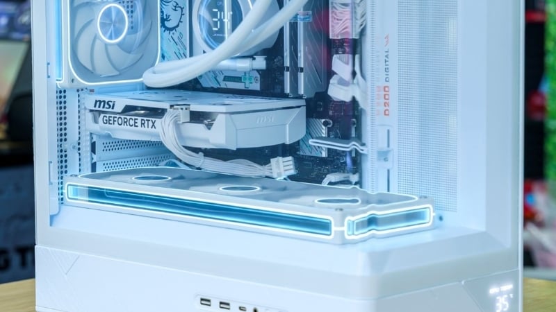 Quạt máy tính Jonsbo ZB-360W White có độ ồn được kiểm soát hiệu quả