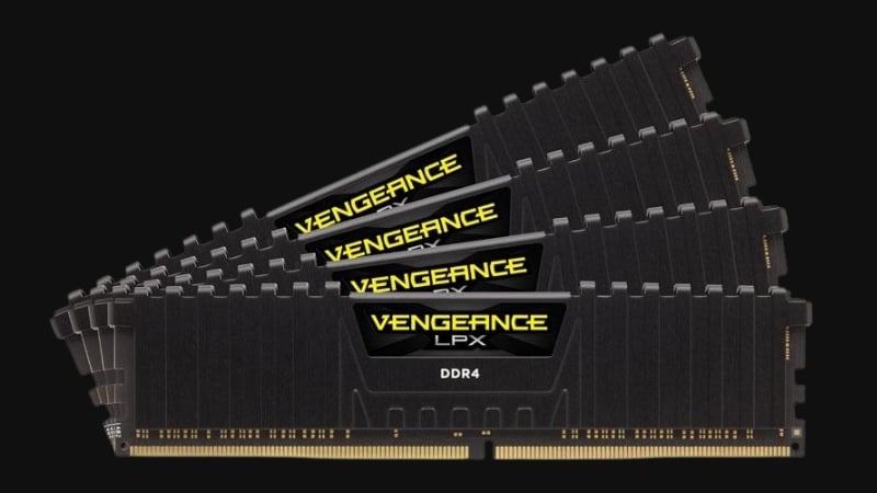 Ram Corsair Vengeance LPX 16GB 3200MHz DDR4 có thiết kế cho hiệu suất cực cao