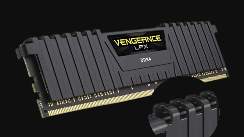 Ram Corsair Vengeance LPX 16GB 3200MHz DDR4 có thiết kế chiều cao thấp