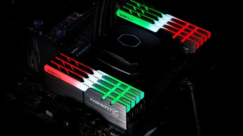 Ram GSkill Trident Z RGB 32GB (2x16GB) 3600mhz có IC chất lượng cao ổn định