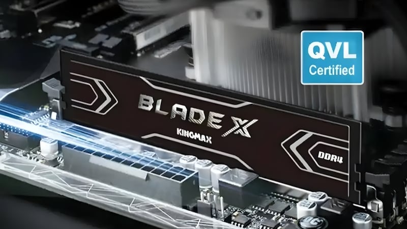 Ram Kingmax Blade X 1x16GB DDR4 Bus 3200Mhz có hiệu năng gaming ổn định