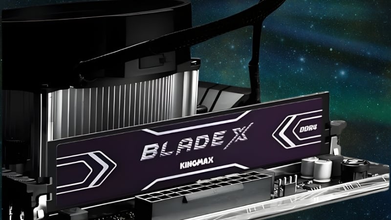 Ram Kingmax Blade X 1x16GB DDR4 Bus 3200Mhz ổn định chất lượng với Kingmax