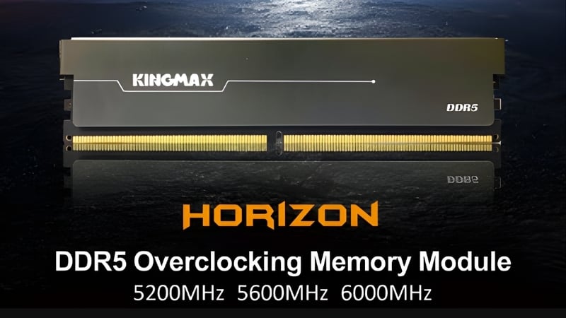 Ram Kingmax Horizon 16GB DDR5 Bus 5600Mhz có tốc độ DDR5 vượt trội