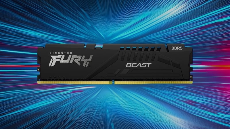 RAM Kingston Fury Beast 16GB có tốc độ 5600MHz ấn tượng