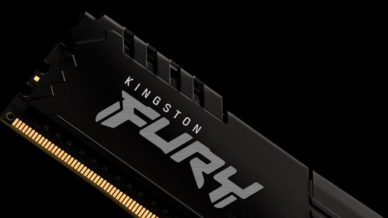 RAM Kingston Fury Beast Black 8GB 3200 DDR4 hỗ trợ hai mức điện áp 1.2V và 1.35V
