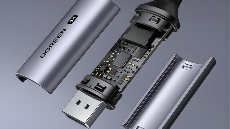 Cáp Ugreen USB Type-C to Displayport 1.4 tương thích rộng với nhiều thiết bị USB-C