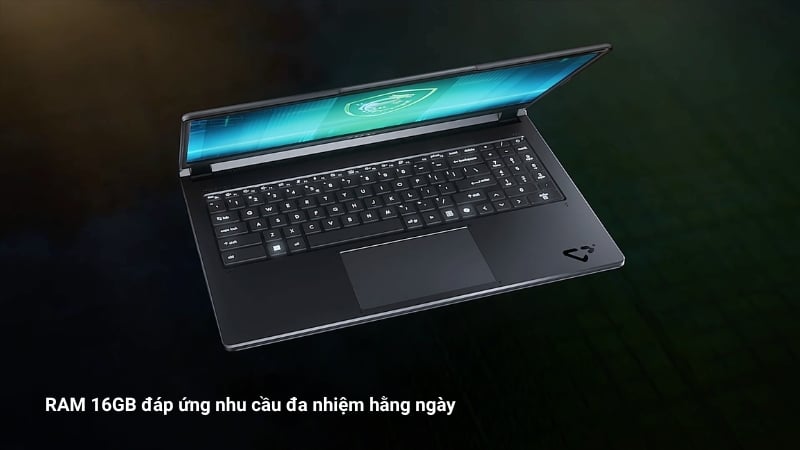 Laptop gaming MSI Cyborg 15 C13WEO-418VN có RAM 16GB cho đa nhiệm