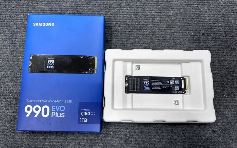 SSD 1TB cung cấp dung lượng lớn, cải thiện đáng kể hiệu năng máy tính