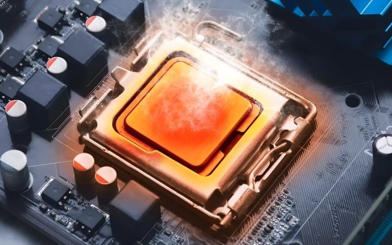 CPU, GPU quá nhiệt khi tải nặng có thể dẫn đến lỗi màn hình xanh