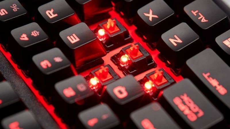 Bàn phím sử dụng Cherry switch thường có giá bán cao
