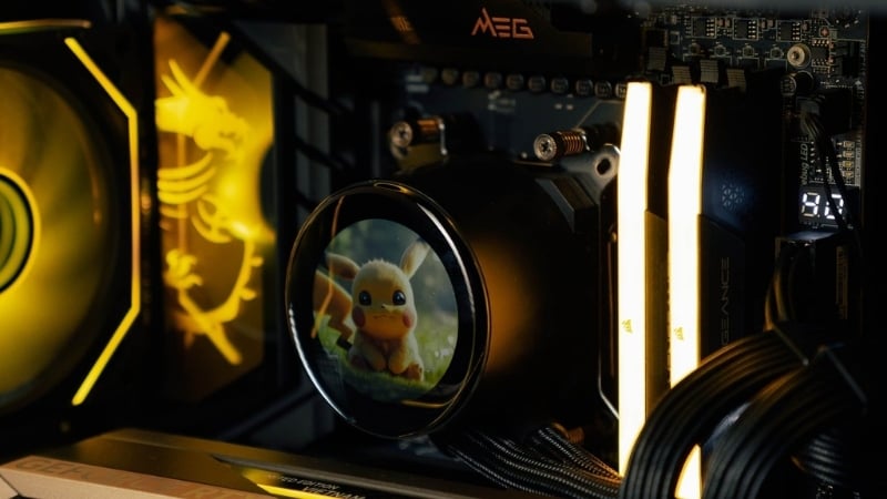 PC GVN x MSI LIGHTNING được trang bị tản AIO CORELIQUID I360