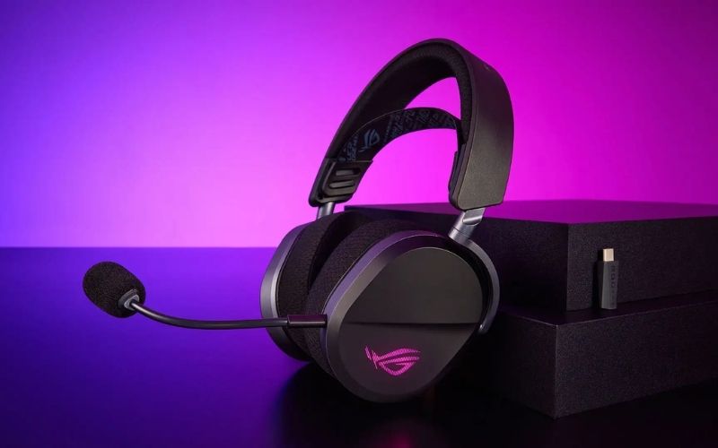 Tai nghe&nbsp;Asus ROG Pelta WL RGB Black