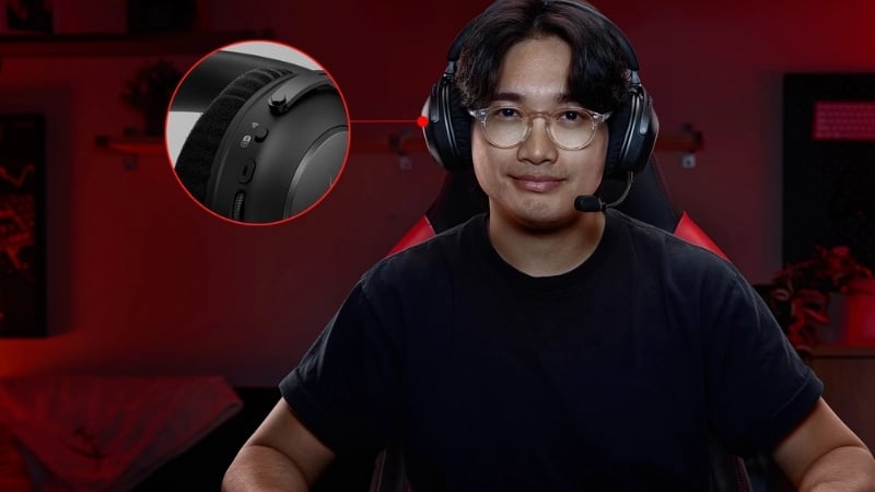 Tai nghe HP HyperX Cloud Alpha 2 Wireless Black có các chế độ kết nối linh hoạt