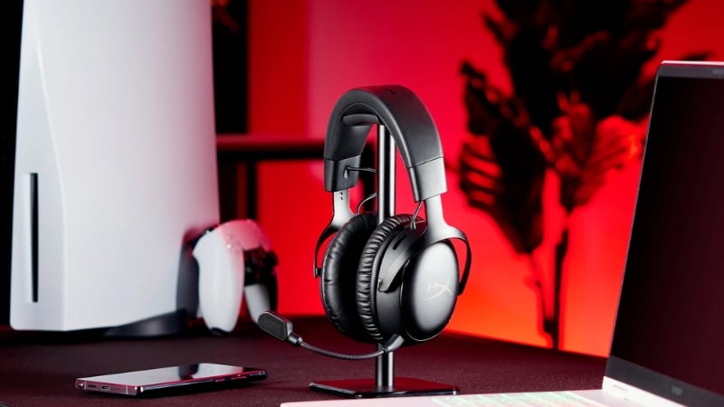 Tai nghe HP HyperX Cloud III S Wireless Black đa dạng kết nối