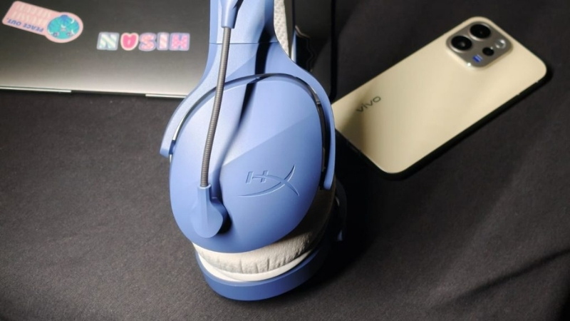 Tai nghe HP HyperX Cloud JET Blue Wireless có chất âm từ driver 40mm