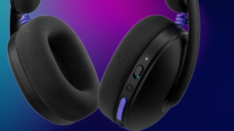 Tai nghe không dây Logitech G325 LIGHTSPEED Black có thể điều chỉnh thông qua Logitech G HUB