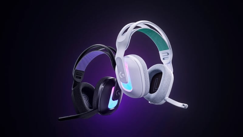 Tai nghe Logitech G522 Lightspeed Wireless Black có thiết kế thoải mái và nhẹ nhàng