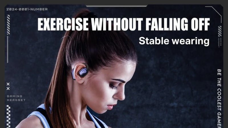 Tai nghe Onikuma In-ear T209 Bluetooth Live Translation Đen có âm thanh hifi