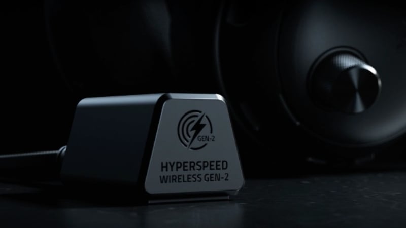 Tai nghe Razer BlackShark V3 hỗ trợ kết nối HyperSpeed Wireless
