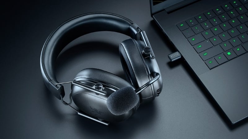 Tai nghe Razer BlackShark V3 có micro rời cho âm thanh sống động
