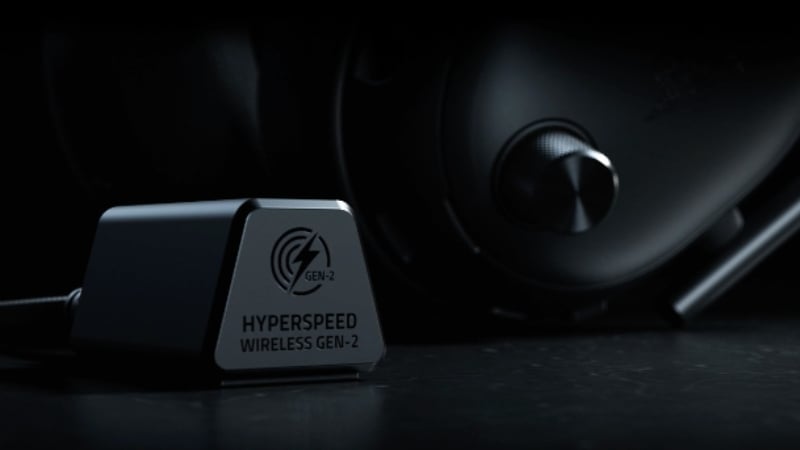 Tai nghe Razer BlackShark V3 Pro Black hỗ trợ kết nối không dây HyperSpeed