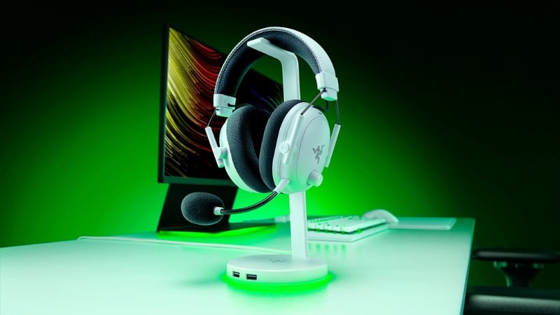Tai nghe Razer BlackShark V3 Pro White có đệm tai mút hoạt tính FlowKnit