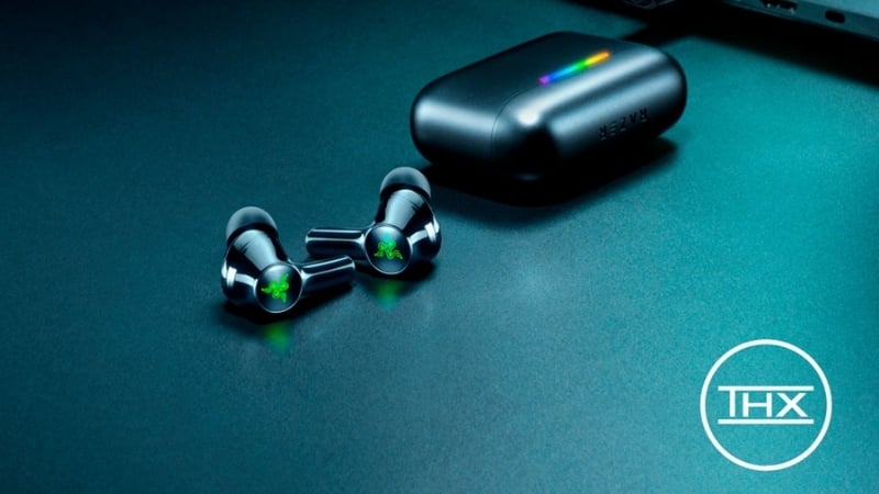 Tai nghe Razer Hammerhead V3 HyperSpeed Black được trang bị THX Spatial Audio 7.1 trên PC