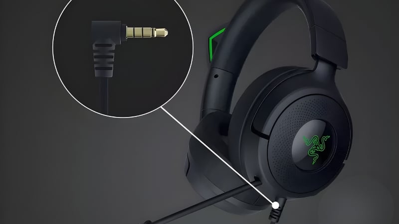 Tai nghe Razer Kraken Kitty V3 X Black kết nối 3.5mm linh hoạt