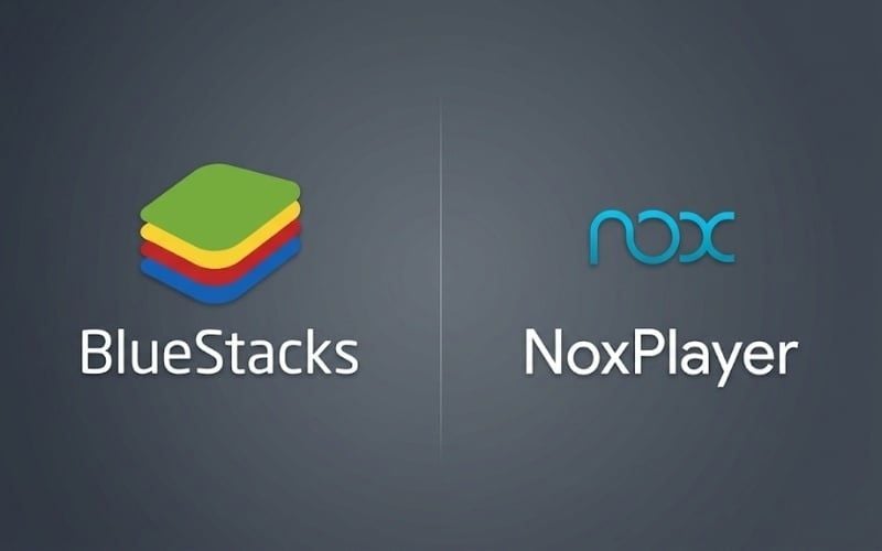 Tải BlueStacks hoặc NoxPlayer về máy tính