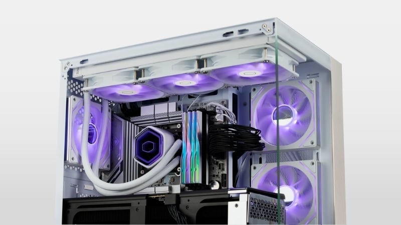 Tản nhiệt AIO Cooler Master MASTERLIQUID 360 CORE II ARGB dễ lắp đặt với nhiều chi tiết
