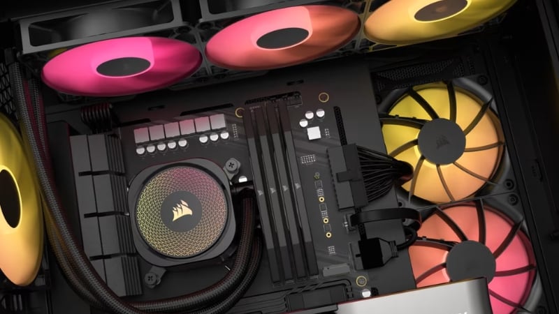 Tản nhiệt AIO Corsair NAUTILUS 360 ARGB Black hỗ trợ tốt với nhiều CPU